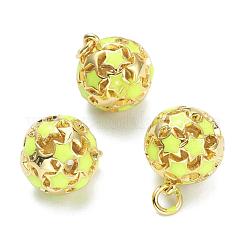 Charms smalto ottone&nbsp;KK-A153-02G