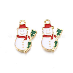 Crémaillère placage pendentifs en émail d'alliage&nbsp;ENAM-N055-133
