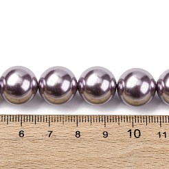 Perles de perles de coquille galvanoplastie&nbsp;BSHE-G041-14mm-02