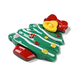 Cabochons en résine opaque sur le thème de Noël&nbsp;RESI-F053-A06