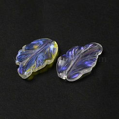 Anhänger aus gefärbtem und erhitztem Glas&nbsp;X1-GLAA-B009-06H