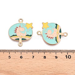 Pendente smaltati in lega&nbsp;PALLOY-N176-29C-RS