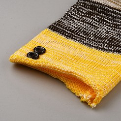 Beinwärmersocken aus Acrylfasergarn&nbsp;AJEW-WH20064-44A