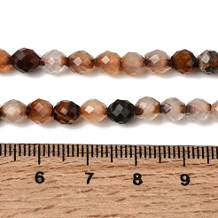 Gefärbte und erhitzte natürliche Achatperlenstränge&nbsp;G-K376-F22-01