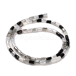 Abalorios de vidrio electroplate hebras&nbsp;EGLA-D030-08B