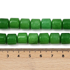 Natürliche Malaysia Jade Perlen Stränge&nbsp;G-G275-D05-10x10mm