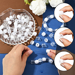 120 stücke 2 arten abs kunststoff imitation perle europäischen perlen&nbsp;FIND-SC0019-29
