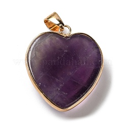 Pendentifs en améthyste naturelle&nbsp;G-K335-04G-17