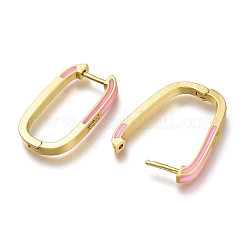 Orecchini a cerchio huggie in zirconi cubici trasparenti micro pavè&nbsp;ZIRC-A017-29G-RS