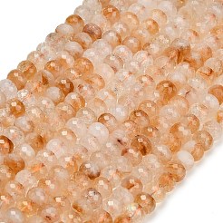 Fili di perle di citrino naturale riscaldate&nbsp;GG-CBA41EF-A01-6x4mm