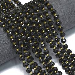 Natürlichen Obsidian Perlen Stränge&nbsp;G-K389-E57-01