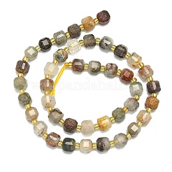 Lodolite naturale perle di quarzo fili&nbsp;G-I376-D89-01