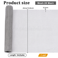 1 Rolle 304 Edelstahl-Drahtgeflecht&nbsp;AJEW-PH0006-79