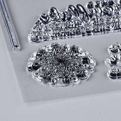 Sellos de plastico&nbsp;X-DIY-M010-A02