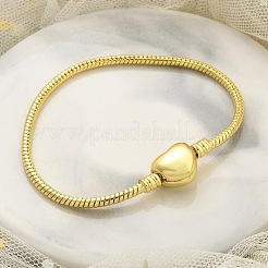 Messing europäischen Stil Armbänder für Schmuck machen&nbsp;BJEW-S158-17G