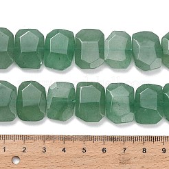 Natürlichen grünen Aventurin Perlen Stränge&nbsp;G-C285-A07-01