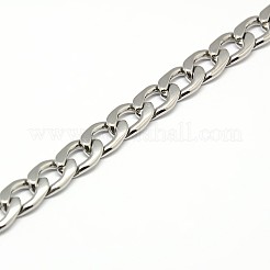 Anlaufgeschützte modische Panzerkette/gedrehte Kette aus Edelstahl 304&nbsp;LS-STAS-A028-N126P