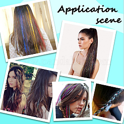 Banda para el pelo de nailon para rastas de 95 m&nbsp;OCOR-GF0006-39B