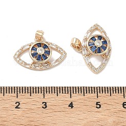 Colgantes giratorios de latón con micropavé de circonitas cúbicas&nbsp;KK-A287-05G
