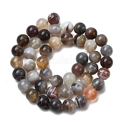 Natur Botswana Achat Perlen Stränge&nbsp;G-H334-A01-02