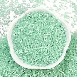 Perline di vetro con occhi di gatto imitazione&nbsp;X-SEED-H003-03Y