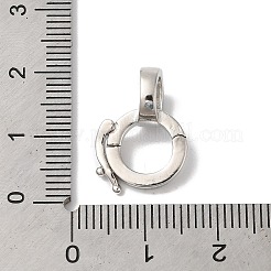 Gestell aus Messing mit Mikropflaster und klarem Zirkonia&nbsp;KK-A222-03C-P