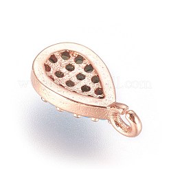 Ottone micro spianare fascino zirconi&nbsp;ZIRC-G150-11A