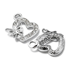 Legierung rhinestone-anhänger&nbsp;ALRI-YW0001-02