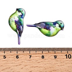 2 Stück transparente Anhänger aus Epoxidharz&nbsp;RESI-A044-03A