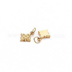 Pendentifs en acier inoxydable 304 avec placage ionique (IP) et montures en strass&nbsp;STAS-N097-186LG