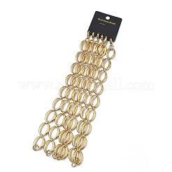 Bracelets à maillons en acier inoxydable 304 pour femmes&nbsp;BJEW-B169-04B-G