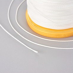 Cordon rond en polyester ciré&nbsp;YC-E004-0.65mm-N634