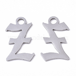 Pendentifs en acier inoxydable 201 résistant au ternissement&nbsp;STAS-N091-40Z