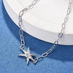 S925 Sterling Silber Micro Pave Zirkonia Glieder- und Bettelarmbänder für Damen&nbsp;BJEW-K276-02P