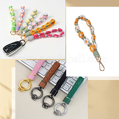 DIY-Schlüsselanhänger-Verschluss-Sets&nbsp;DIY-SP0003-47G