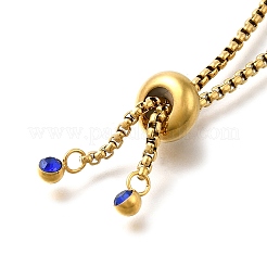 Fabrication de bracelets coulissants/bolo réglables en acier inoxydable 304&nbsp;LS-STAS-I153-03G-03