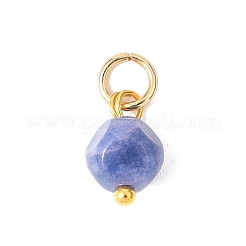 Dijes de dados de turmalina de colores naturales&nbsp;PALLOY-JF04580-01