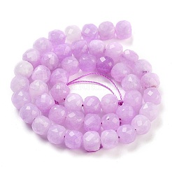 Chapelets de perles de jade blanche naturelle&nbsp;G-H028-A09-03