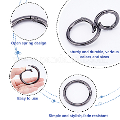 20 Stück Federtorring aus Legierung in 5 Stilen&nbsp;PALLOY-PH0001-72B