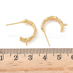 Messing Ohrstecker Zubehör&nbsp;KK-C099-17G