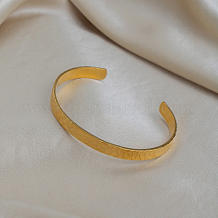 Minimalistische offene Armreifen aus Edelstahl für Damen&nbsp;LS-PN5602