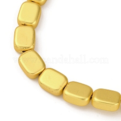 Chapelets de perles en verre électroplaqué&nbsp;EGLA-H109-09H