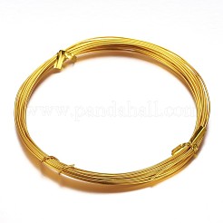 Fil d'artisanat rond en aluminium&nbsp;AW-D009-0.8mm-10m-17