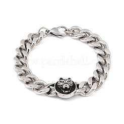 Bracelets à maillons en acier inoxydable 304&nbsp;LS-BJEW-D379-11ASP