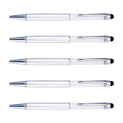 5 stylo à bille en plastique&nbsp;AJEW-BT0001-14C