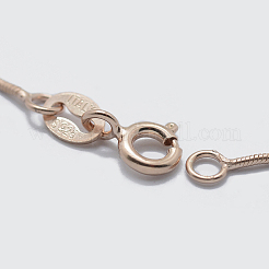 925 Sterling Silber Halskette&nbsp;STER-F039-10RG