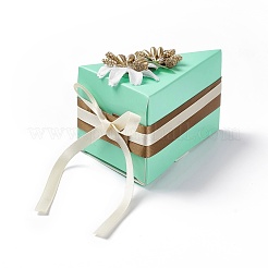 Kuchenförmige Hochzeitsbonbons aus Pappe als Geschenkboxen&nbsp;CON-E026-01B
