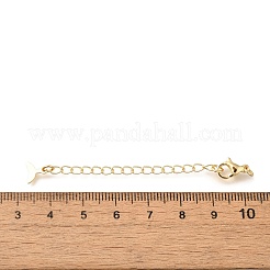 Fermoirs mousquetons en laiton&nbsp;KK-K388-60G