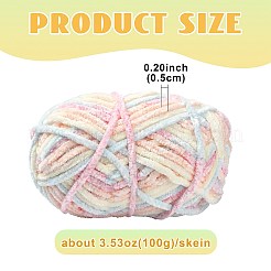 Fil de polyester doux au crochet&nbsp;YCOR-FZC0001-01B