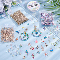 Kit di reperti per la creazione di portachiavi fai da te&nbsp;DIY-BM0002-84